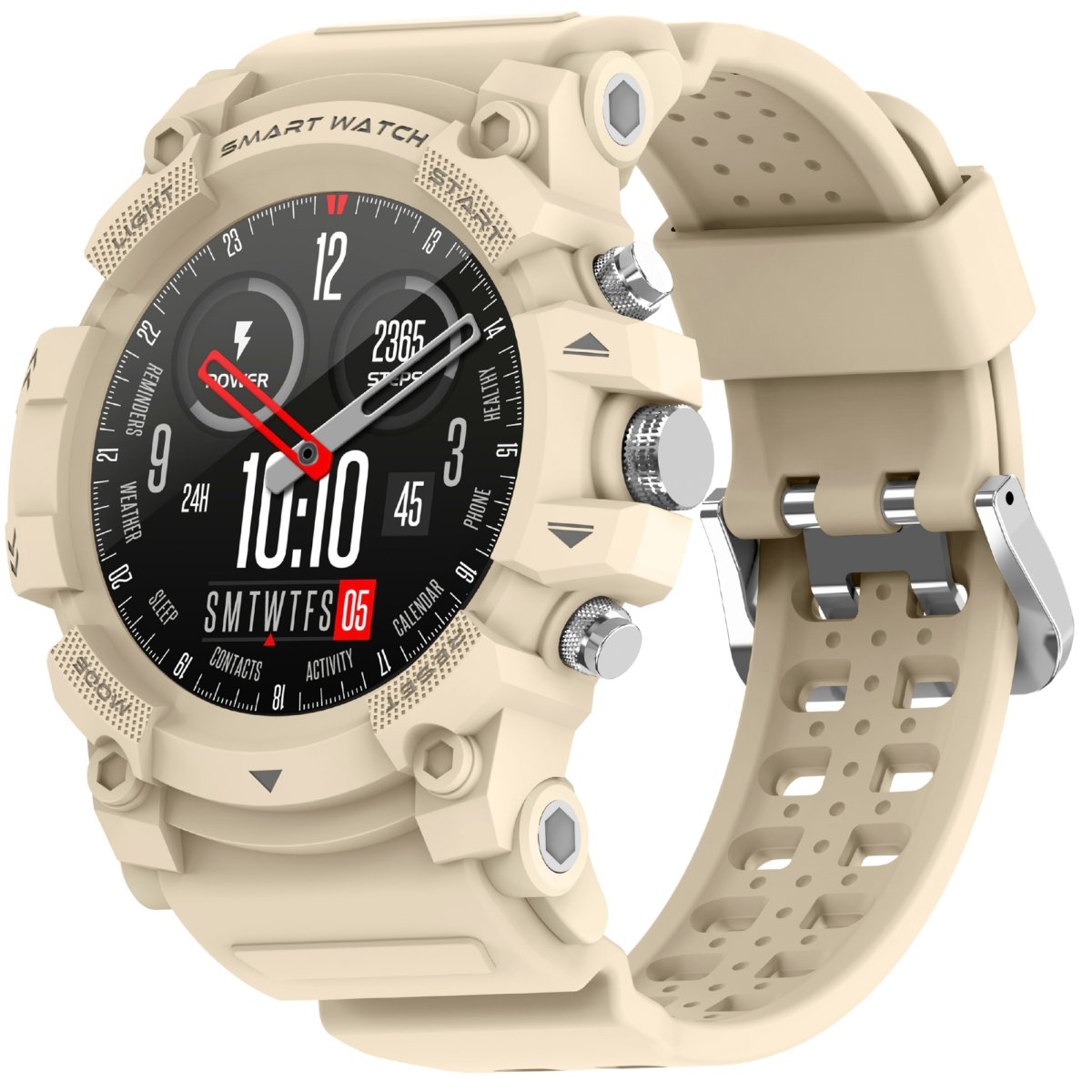 Relógio Gshock Smart Watch Masculino G01c Tatico Militar Modo Esporte Gps A Prova D'água Tela AmoLED