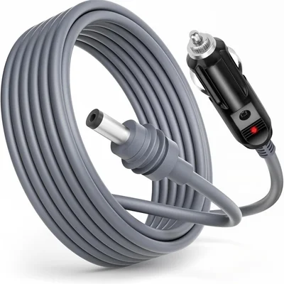 Cabo Carregador S Tarlink Mini Usb-c Plug Dc E Isqueiro Veicular 12v 24v Fonte Powerbank Celular Roteador Internet Satélite Cabo Portátil-3m