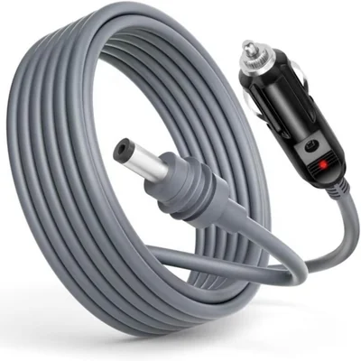 Cabo De Carregamento 12v/24v Para Starlink Mini 3m Para Ligar No Van/caminhão Cor Cinza-escuro