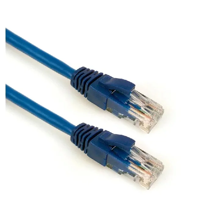 Imagem 2 de 2 do produto Cabo Rede Patch Cord Cat5 10mts Pluscable Azul