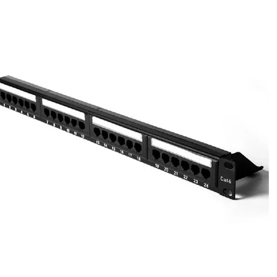 Patch Panel 24p Cat6 Pluscable La-p624 S/ Guia
