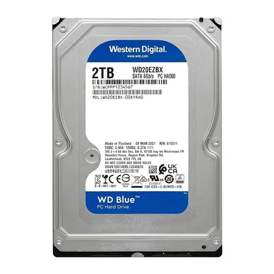 Hd Desktop 02 Tb WD Wd20ezbx, Sata, 06gbs, 256mb, 7200 Rpm