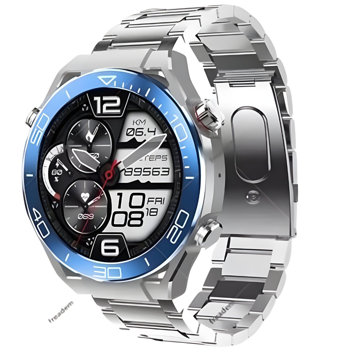 Smartwatch Hw5 Max Relógio Inteligente 3 Pulseiras Nfc Bluetooth Faz Chamadas Troca Foto Pulseira Smart Watch Masculino