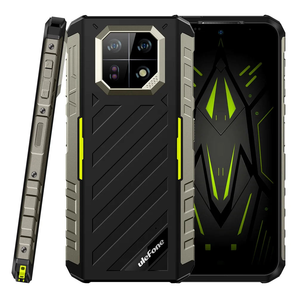 Smartphone Ulefone Armor 22 16gb Ram 256gb Com Camera Visao Noturna A Prova Dágua preto