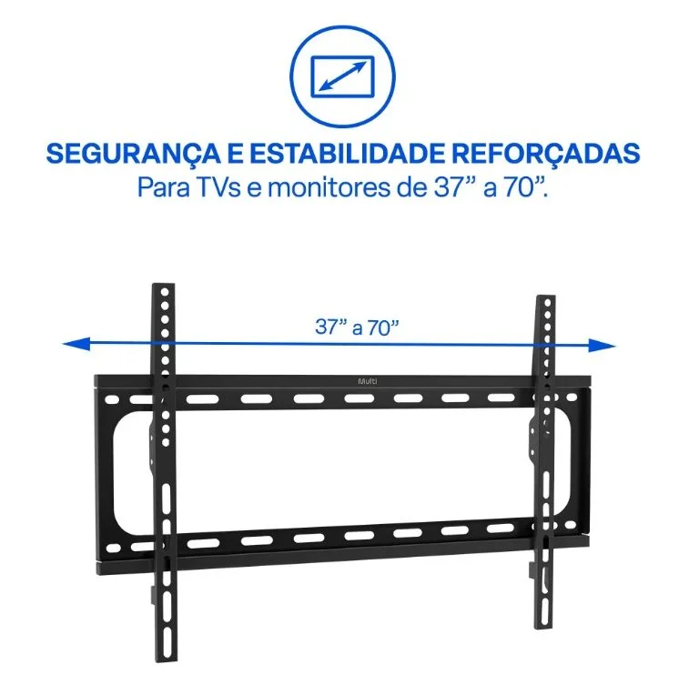 Imagem 4 de 5 do produto Suporte Para Tv Fixo De 37 A 70 Su104