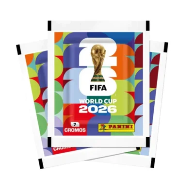Figurinhas Copa FIFA World 2026, 140 Figuras e Porta Organizador Figuras Colecionavel