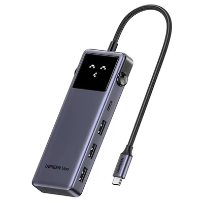 Hub Usb-c Ugreen Uno 6 Em 1 Hdmi 4k 60hz Pd 100w 5Gbps