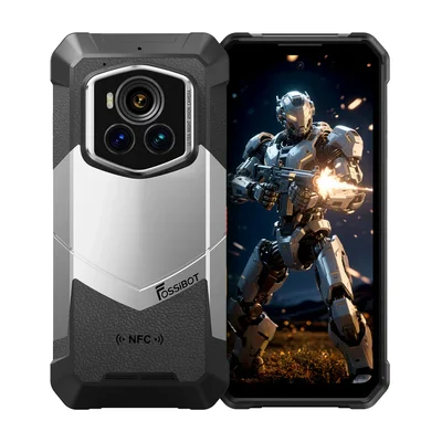Smartphone Fossibot F107 Pro 5g Nfc 28000mah 30gb Ram 512gb Câmera Visão Noturna Preto