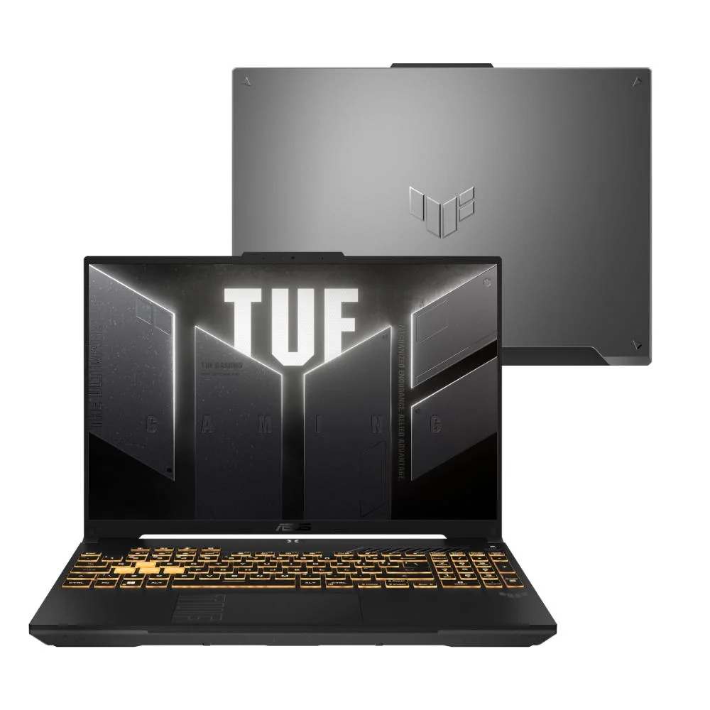 Imagem 1 de 5 do produto Notebook Asus Tuf Gamer F16 Fx607vu Nvidia RTX 4050 Intel Core 5 210h 16gb Ram 512gb SSD Linux 16" Lcd LED Fhd Nível Ips 144 Hz Rl385