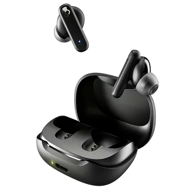 Fone De Ouvido Sem Fio Skullcandy Smokin Bunds Preto
