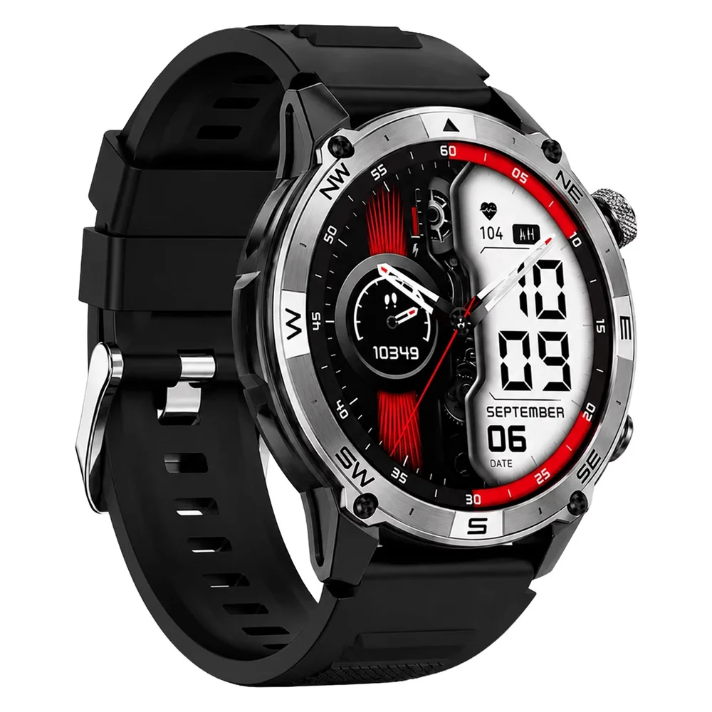 Imagem 5 de 5 do produto Smartwatch G-tide Watch R6 Pro, Gps Integrado, Conexão Strava, Notificações, Chamadas, Bateri 530mah