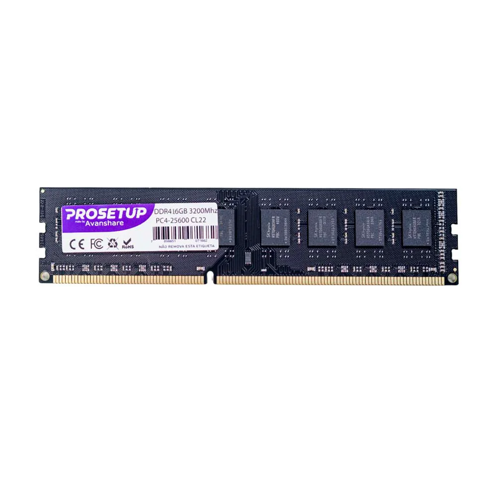 Memoria para Desktop DDR4 16gb 3200mhz  Prosetup Avanshare
