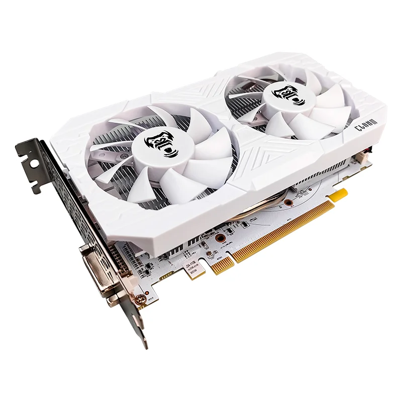Placa De Vídeo Rx580 Snow Branca 8GB Ddr5 256bit HDMI Dp Clanm Placa De Vídeo Rx580 Snow Branca 8GB Ddr5 256bit HDMI Dp Clanm