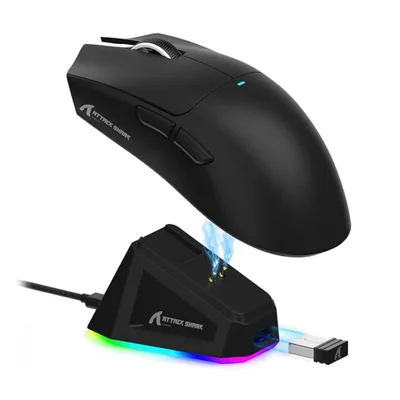 Mouse Gamer Attack Shark X11 Sem Fio Tri-mode
