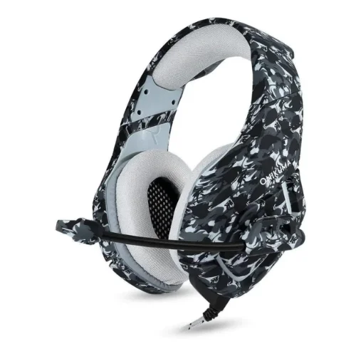 Imagem 2 de 4 do produto Fone Ouvido Headset Gamer Knup Camuflado = Onikuma Cor: Cinza