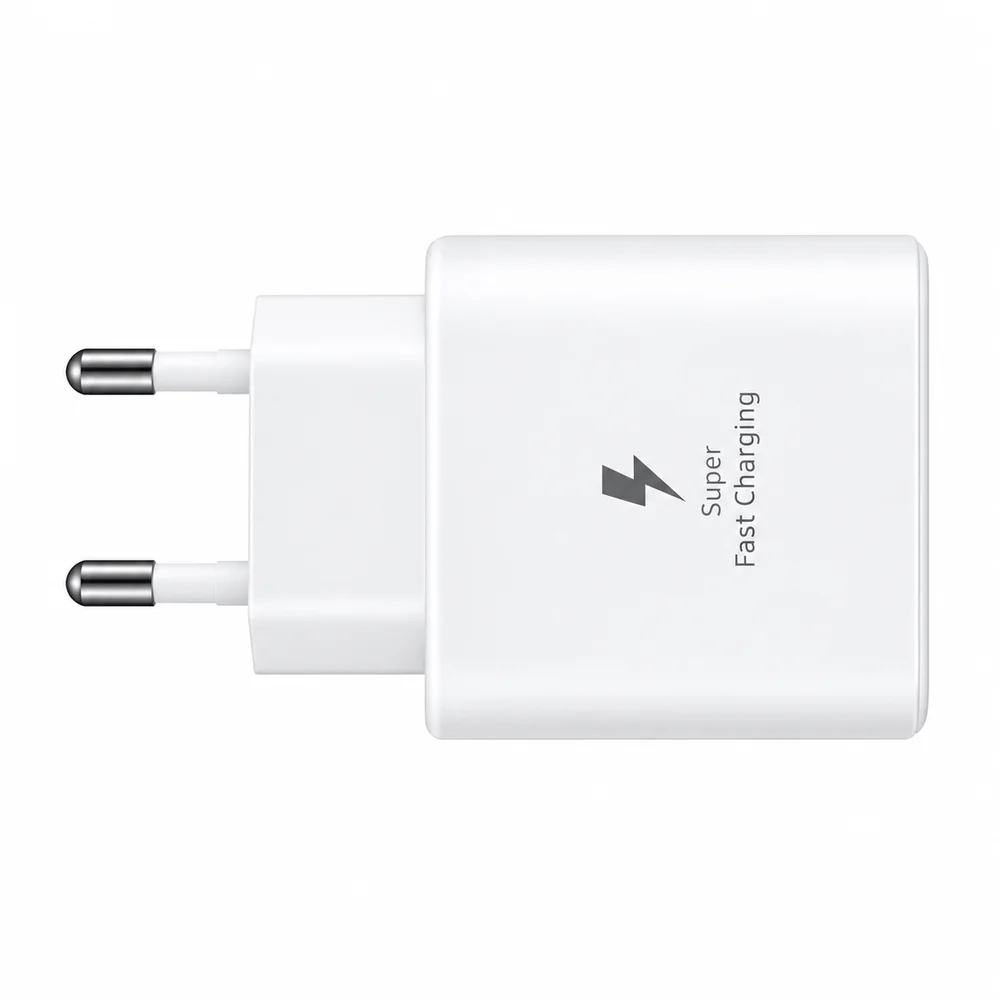 Imagem 2 de 5 do produto Carregador Turbo Samsung 25w Super Fast Charging Com Cabo Usb-c (tipo-c) Anatel Com Garantia De 6 Meses