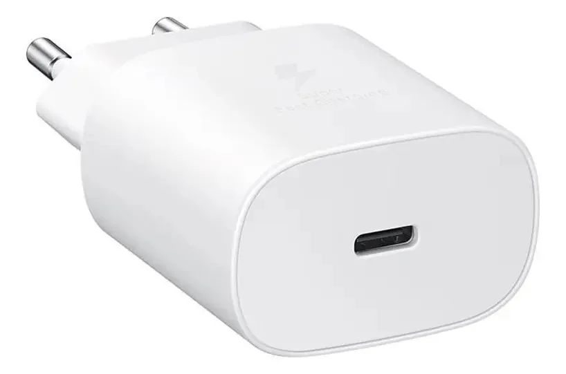 Imagem 4 de 5 do produto Carregador Turbo Samsung 25w Super Fast Charging Com Cabo Usb-c (tipo-c) Anatel Com Garantia De 6 Meses