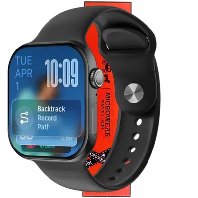 Relógio Smartwatch W11 Mini 42mm AmoLED Gps Nfc Whatsap Série 11 Chatgpt Lançamento Preto