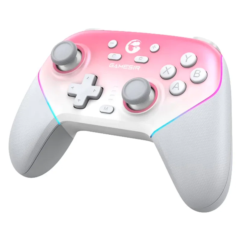 Controle Sem Fio Gamesir Super Nova T4n Pro Com Base De Carga – Rosa