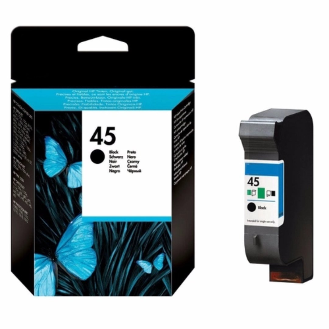 Cartucho Jato De Tinta   51645a 645 45 Preto 42ml