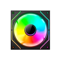 Cooler Fan RGB C3tech F9-l330bkRGB, Conector ARGB 4 Pinos, LED, 120x120x25 Mm, Preto 2