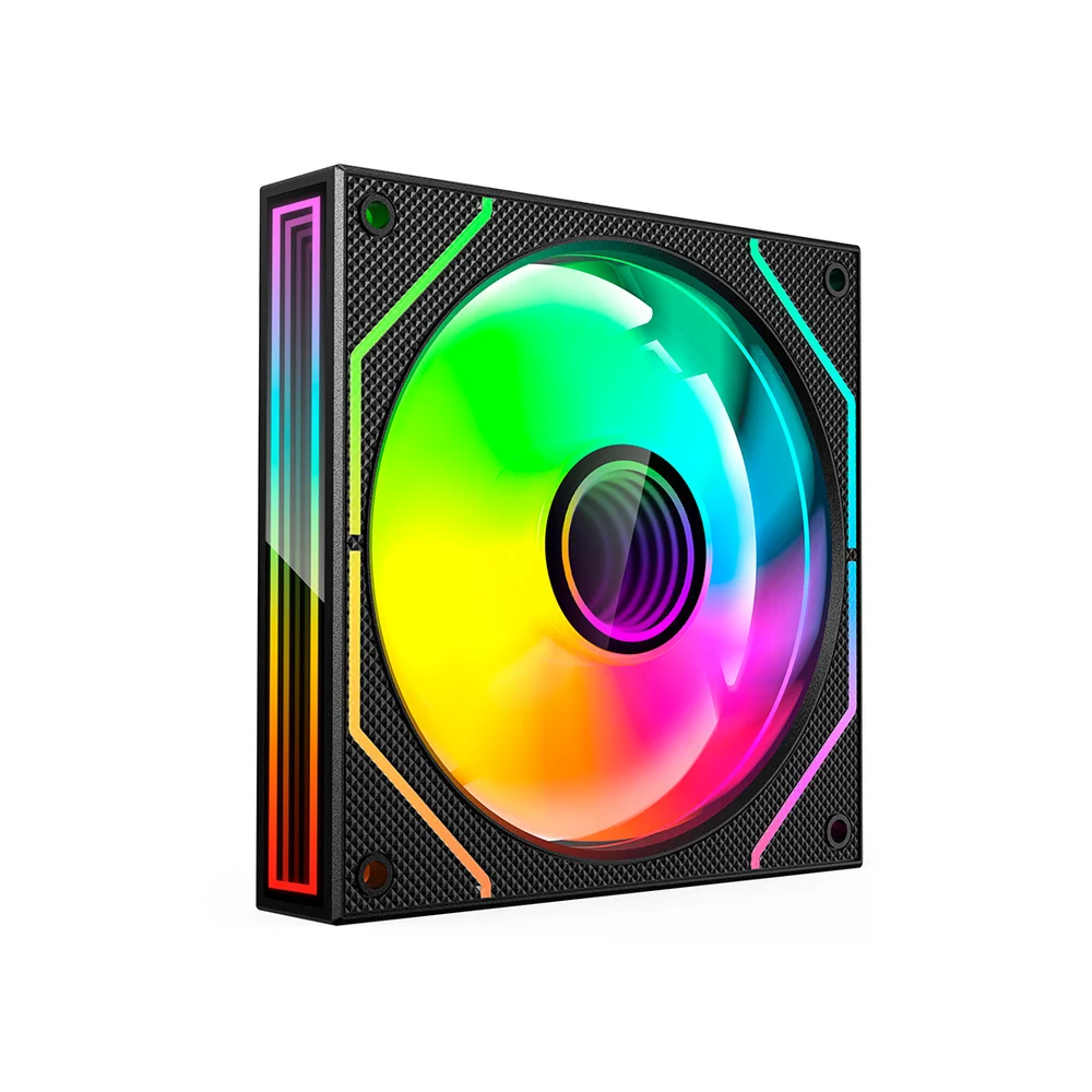 Imagem 3 de 4 do produto Cooler Fan RGB C3tech F9-l330bkRGB, Conector ARGB 4 Pinos, LED, 120x120x25 Mm, Preto