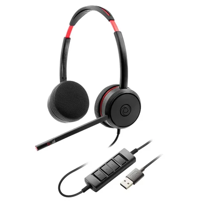 Headset Usb Voip Biauricular Bravo X - Felitron