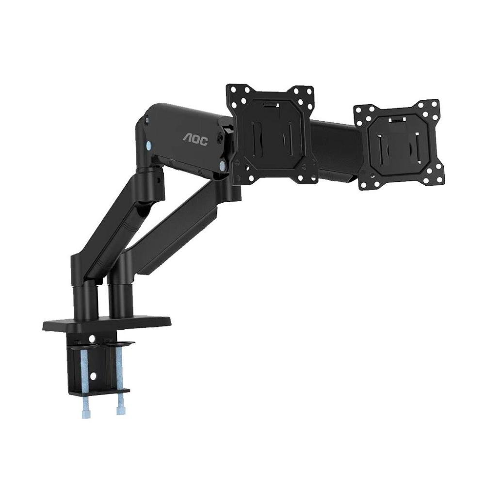 Suporte De Mesa Articulado Para 2 Monitores 15” A 32” Vesa - Preto - Aoc