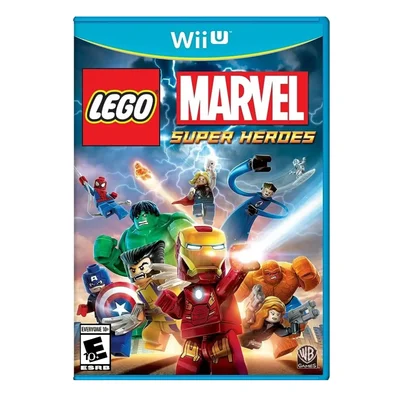 Jogo Lego Marvel Super Heroes Nintendo Wii U Americano