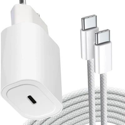 Carregador 20w Para Iphone 15 16 17 Pro Max Usb-c Type-c
