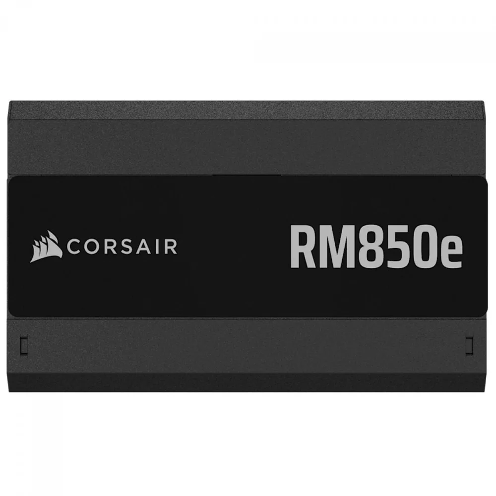Fonte Corsair Rm850e, 850w, Cybenetics Gold, PCie 5.1, Full Modular, Preto, cp-9020296-br Fonte Corsair Rm850e, 850w, Cybenetics Gold, PCie 5.1, Full Modular, Preto, cp-9020296-br