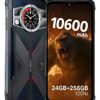 Smartphone Cubot Kingkong 9 24gb Ram 256gb Bateria 10600mah Preto