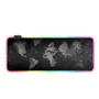 Mouse Pad Gamer Extra Grande Exbom Mapa Mundi Com LED Colorido 800x300x4mm Mp-LED3080c28