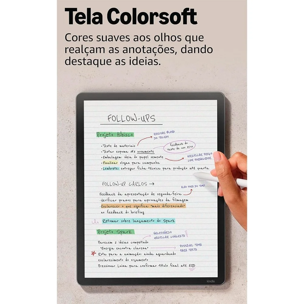 Kindle Scribe Colorsoft 64gb Com Tela Colorida De