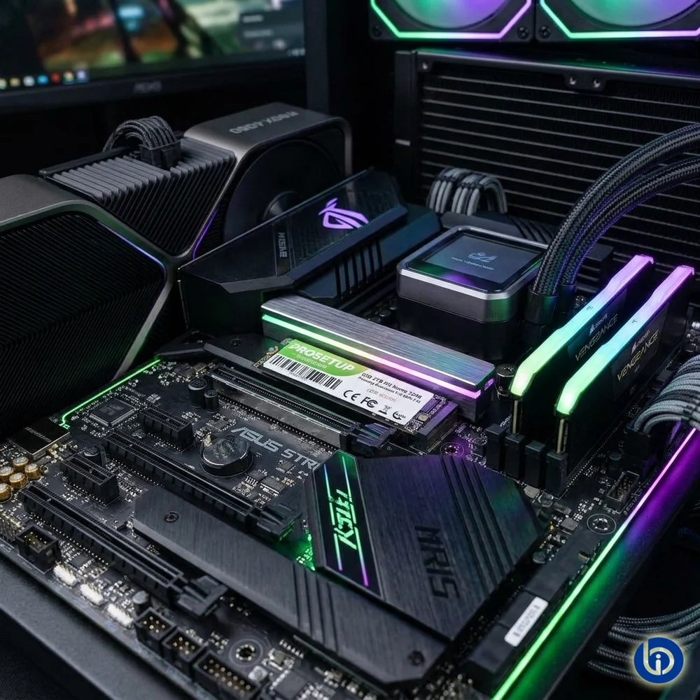Imagem 4 de 5 do produto SSD 2TB M2 Nvme 2280 Prosetup Avanshare PCie Gen 3 X4 Leitura 1700mb/s Gravacao 1100mb/s