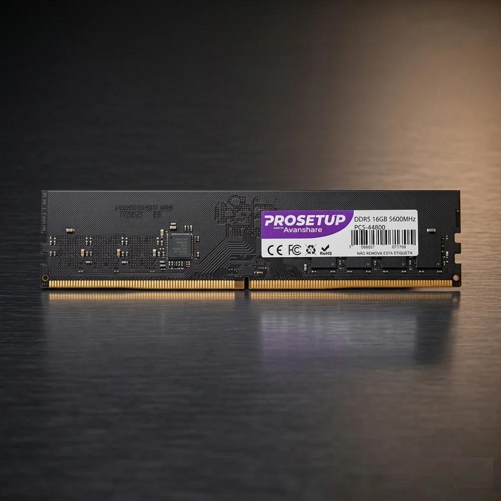 Imagem 3 de 4 do produto Memoria Para Desktop Ddr5 16gb 5600mhz PC5 44800 Prosetup  Avanshare