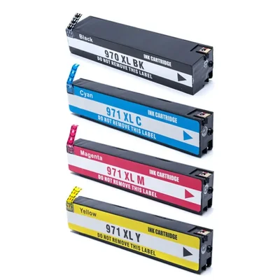 Cartucho 970xl Cn625am E 971xl 4 Cores Kit Compatível C/ Hp