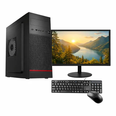 Computador Completo i3 7º 8GB SSD 240 Teclado Monitor 19