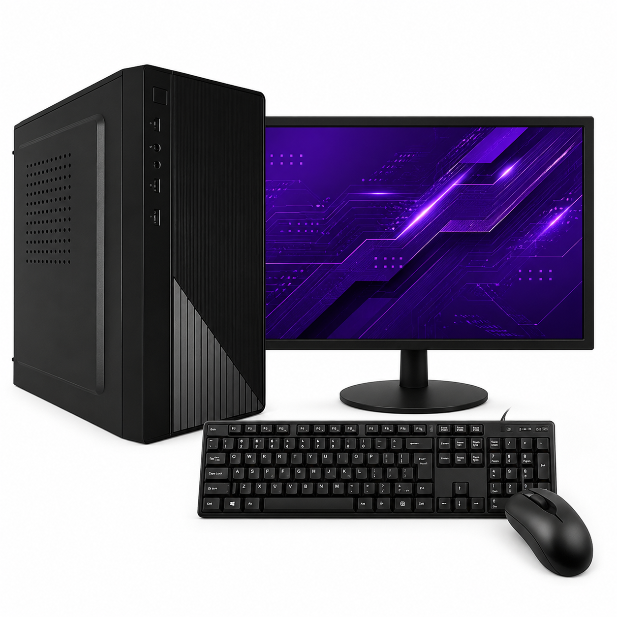 Computador Home Completo Intel Core i3 8GB 500gb Monitor 19