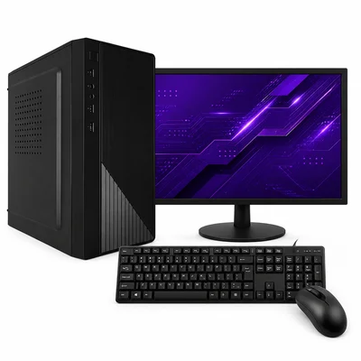 Computador Home Completo Intel Core i3 8GB 500gb Monitor 19