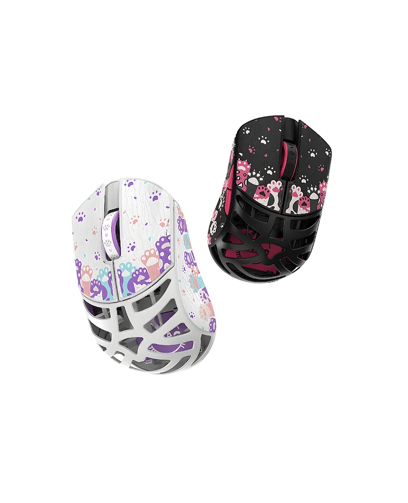 Imagem 2 de 2 do produto Mouse Wlmouse Beast Miao Cor:branco