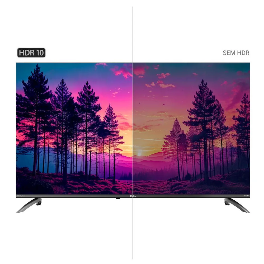 Imagem 5 de 5 do produto Smart Tv 50 Philco 4k Uhd Roku Tv Hdr10  P50crb