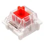 Kit 10 Switch Red Para Teclado Mecânico Outemu Padrão Mx Vermelho Linear Reposição Hot Swap