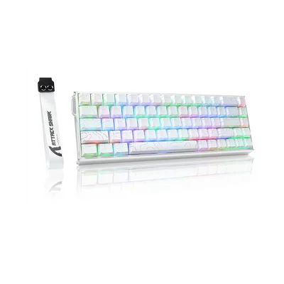 Teclado Attack Shark X68 Max He Cor:branco
