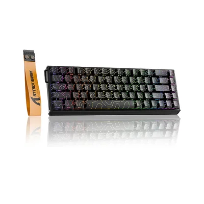 Teclado Attack Shark X68 Max He Cor:preto