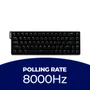 Teclado Magnético Aula Win68he - 8000hz Cor:gray