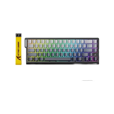 Teclado Attack Shark X68 Pro He Cor:preto