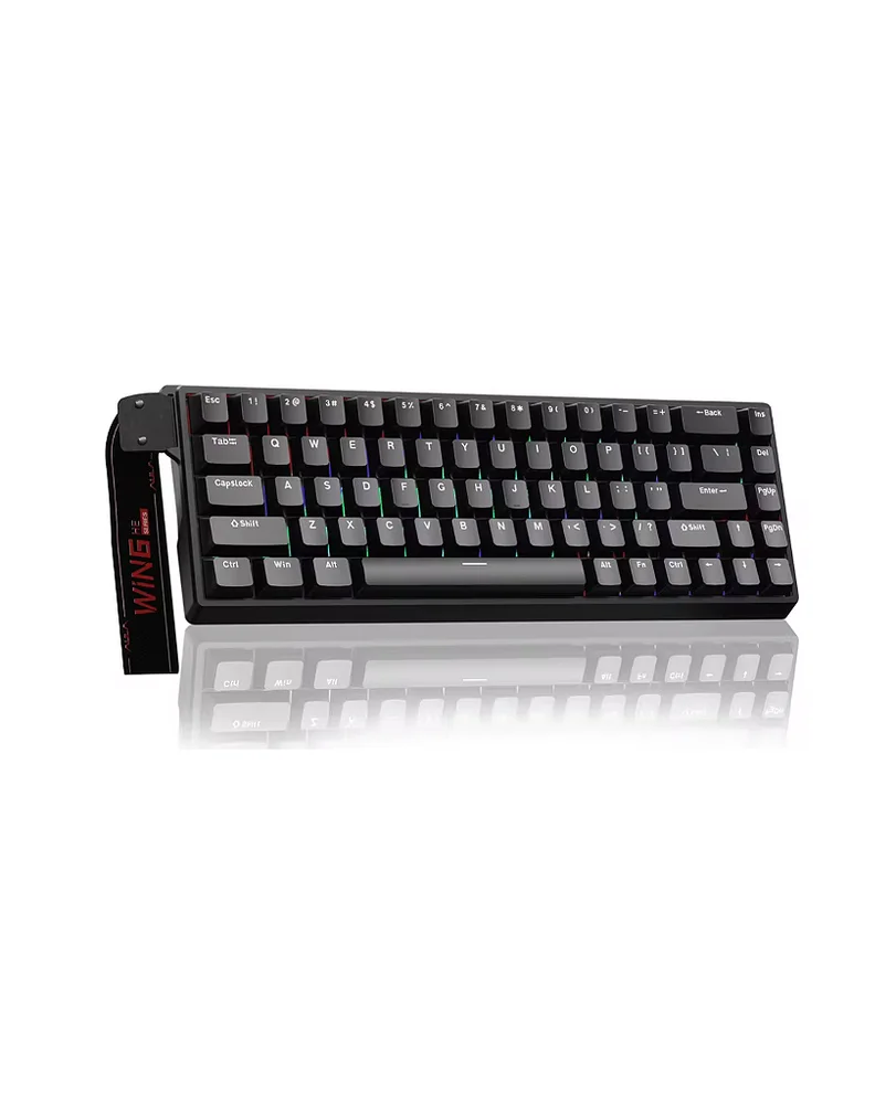 Imagem 1 de 5 do produto Teclado Magnético Aula Win68he - 8000hz Cor:preto