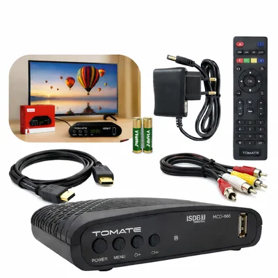 Conversor e Gravador Digital Tomate MCD-666 HDMI USB ISDB-T