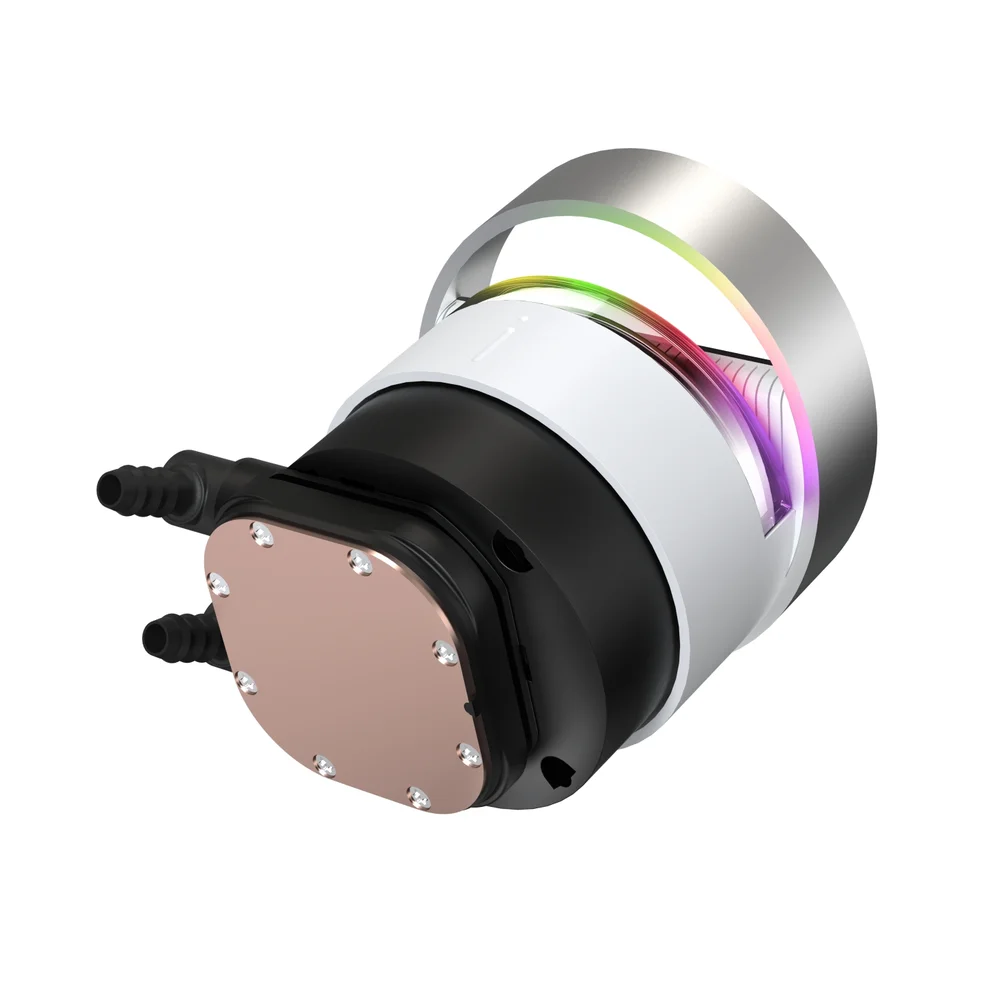 Water Cooler 360mm Ocypus Sigma L36 ARGB, Display Lcd, White - Sigma-l36-wh3aawl00p-gl 7